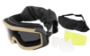 KHS® - Tactical Eyewear KHS-130d Ballistic Schutzbrille,  Taktische Brille