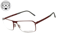 Porsche Design P8255 D Brillenbreite: 135mm (Xenolit® digital) Brille,  Bildschirmbrille,  Bürobrille,  Gamingbrille