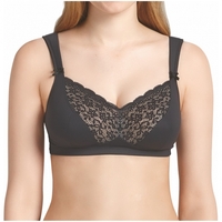 ANITA Comfort Havanna BH ohne Bügel,  Schwarz Schwarz 100 B