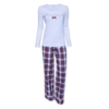 LOUIS & LOUISA Pyjama,  Kuschelzeit,  Weiß Weiß L