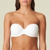 MARIE JO Avero BH Bustier ohne Träger mit Softschalen,  Weiß Weiß 75 B
