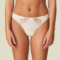 MARIE JO Axelle String Tanga,  Elfenbein Elfenbein 40