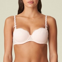 MARIE JO Dolores BH Aussenträger gefüttert,  Glossy Rosa