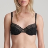 MARIE JO Joy BH Bügel transparent,  Schwarz Schwarz 75 E