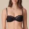 MARIE JO Pearl BH Aussenträger Balconnet,  Schwarz