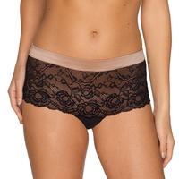 PRIMA DONNA By Night Panty Luxusstring,  Schwarz Creme Schwarz Creme 48