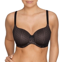 PRIMA DONNA Couture BH gefüttert Aussenträger,  Schwarz Schwarz 85 E