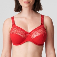 PRIMA DONNA Deauville Komfort BH,  ungefüttert,  Rot Rot 95 G