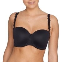 PRIMA DONNA Perle BH Bustier trägerlos,  schwarz Schwarz 75 G