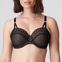 PRIMA DONNA Vya BH Bügel,  ungefüttert Vollschale,  Schwarz Schwarz 80 G