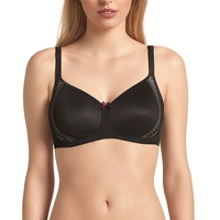 ROSA FAIA by Anita Fleur BH gefüttert ohne Bügel,  Schwarz Schwarz 85 B