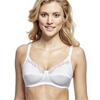 SUSA BH 100% Baumwolle Topsy ohne Bügel,  Weiß Weiß 75 C