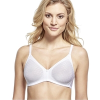 SUSA Topsy BH Baumwolle ohne Bügel,  Weiß Weiß 95 A
