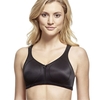 SUSA Topsy Plus Entlastungs BH ohne Bügel,  Schwarz Schwarz 75 H