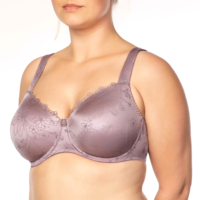 ULLA DESSOUS Bügel BH Viola ungefüttert,  Mauve Taupe Mauve Taupe 80 C