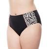 ULLA DESSOUS Bikini Hose Nizza Taillenslip,  Schwarz Schwarz 48