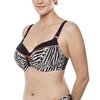 ULLA DESSOUS Bikini Top Nizza Oberteil Bügel,  Schwarz Schwarz 100 D