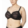 ULLA DESSOUS Carla BH mit Bügel,  Schwarz Schwarz 75 K