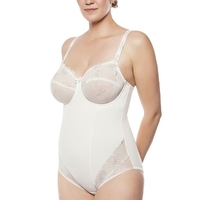 ULLA DESSOUS Carla Body mit Bügel,  Weiß Weiß 100 E