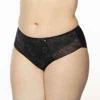 ULLA DESSOUS Carla Slip,  Schwarz Schwarz 42