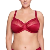ULLA DESSOUS Carmen BH mit Bügel,  Rot Rot 105 E