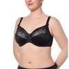 ULLA DESSOUS Carmen BH mit Bügel,  Schwarz Schwarz 80 K