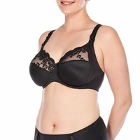 ULLA DESSOUS Ella BH mit Bügel,  Schwarz Schwarz 130 F
