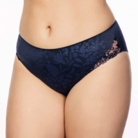 ULLA DESSOUS Jasmin Slip,  Midnight Blau Midnight Blue 58