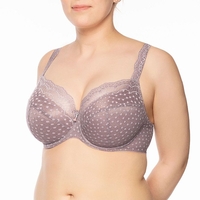 ULLA DESSOUS Josy Bügel BH unterlegt,  Taupe Taupe 75 K