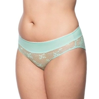 ULLA DESSOUS Sophia Slip,  Türkis Grün Caribbean Sea 38