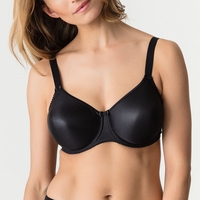 PRIMA DONNA BH Satin Minimizer,  ungefüttert,  Schwarz Schwarz 75 D