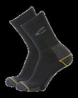 Boot-Socken 2erPack black