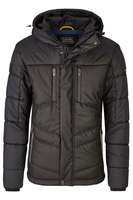 Steppblouson Material-Mix