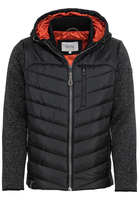 Steppblouson Material-Mix