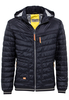 Steppjacke mit Kapuze