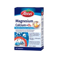 Abtei Magnesium Calcium+D3 Depot Tabletten