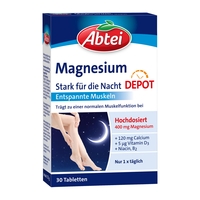 Abtei Magnesium Stark für die Nacht Depot Tabletten