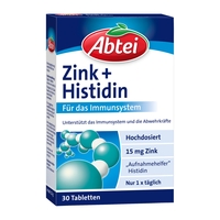 Abtei Zink+Histidin Tabletten