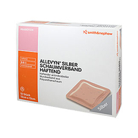 Allevyn Silber Schaumverband 12x13 cm Haftend