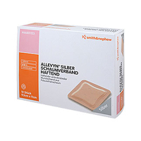 Allevyn Silber Schaumverband 9, 5x11 cm Haftend