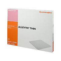 Allevyn Thin 15x15 cm dünne Wundauflage