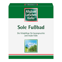 Allgäuer Latschenkiefer Sole Fußbad - None