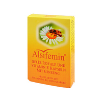 Alsifemin Gelée Royale und Vitamin E Kapseln mit Ginseng