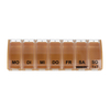Anabox 1x7 Schwarz/gold