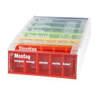Anabox 7 Tage Regenbogen Medikamentenbox