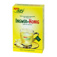 Apoday Ingwer+Honig Pulver Ingwer-Zitronengeschmack