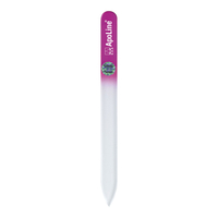 ApoLine Nagelfeile Glas 14 cm pink