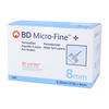 Bd Micro-Fine + Pen Nadeln 0, 25 X 8 Mm - None