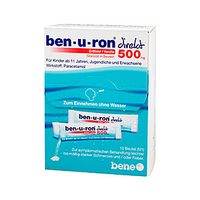 ben-u-ron direkt 500mg Granulat Erdbeer/Vanille
