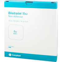 Biatain Ibu Schaumverband nicht-haftend 10 x 10 cm